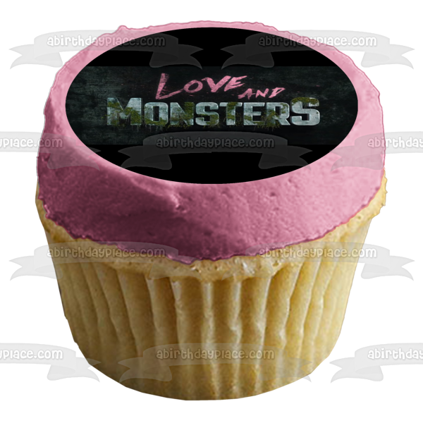 Póster de la película Love and Monsters, decoración comestible para tarta, imagen ABPID52973 