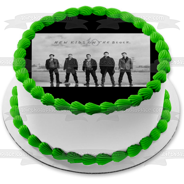 New Kids on the Block 10 Banda musical Donnie Jordan Jonathan Joey Danny Imagen comestible para decoración de tarta ABPID53026 