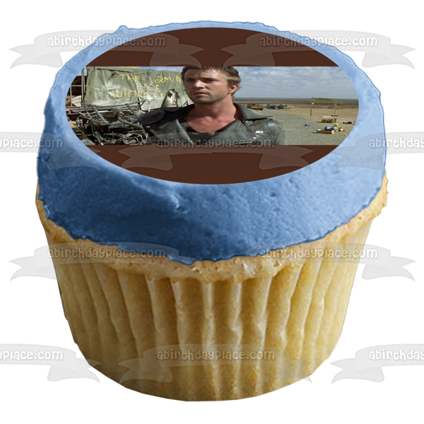 Mad Max Mel Gibson película clásica decoración comestible para tarta imagen ABPID52839 