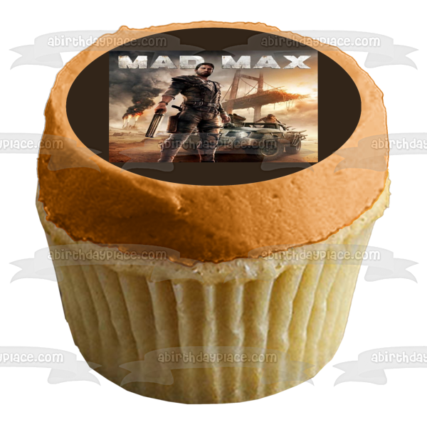 Póster del videojuego Mad Max Imagen comestible para decoración de tarta ABPID52840 