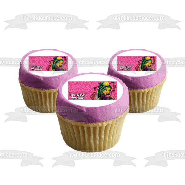 Adorno comestible largo para tarta Monster High Jinafire Imagen ABPID52849 