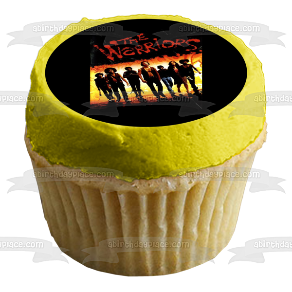 The Warriors Classic Film Poster Edible Cake Topper Image ABPID52856