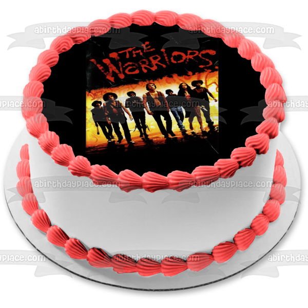 The Warriors Classic Film Poster Edible Cake Topper Image ABPID52856