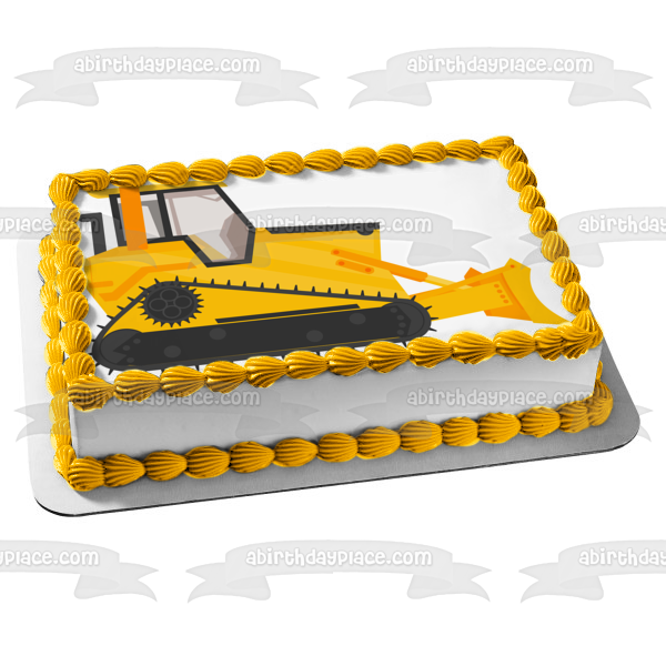 Easy Construction Birthday Cake