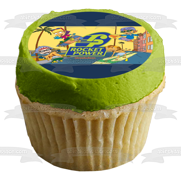 Nickelodeon Rocket Power Sam Otto Regina Maurice Imagen comestible para tarta ABPID53240 