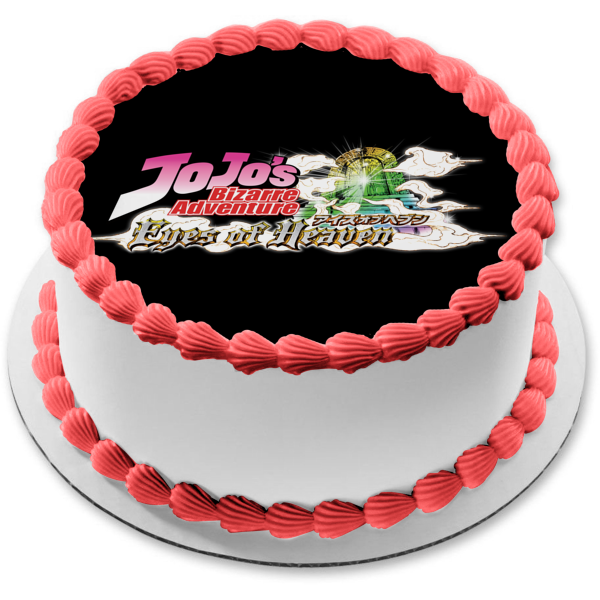 Jojo's Bizarre Adventure Eyes of Heaven Anime Animated TV Show Series Cartoon Edible Cake Topper Image ABPID53369