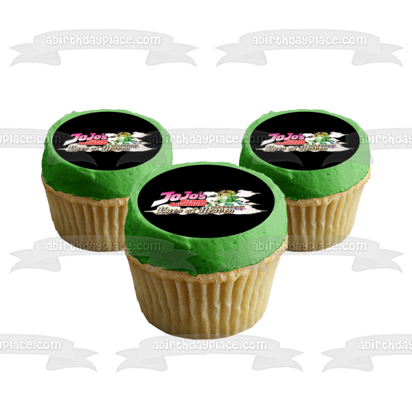 Jojo's Bizarre Adventure Eyes of Heaven Anime Animated TV Show Series Cartoon Edible Cake Topper Image ABPID53369