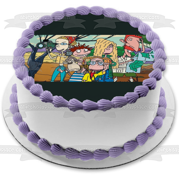 The Wild Thornberrys Nickelodeon Donny Nigel Eliza Debbie Marianne Edible Cake Topper Image ABPID53251