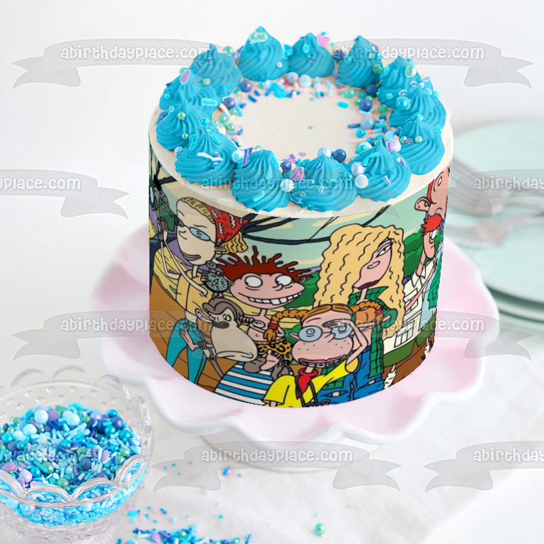 The Wild Thornberrys Nickelodeon Donny Nigel Eliza Debbie Marianne Edible Cake Topper Image ABPID53251