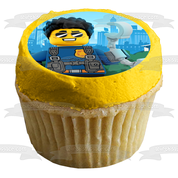 LEGO City Duke Edible Cake Topper Image ABPID56439