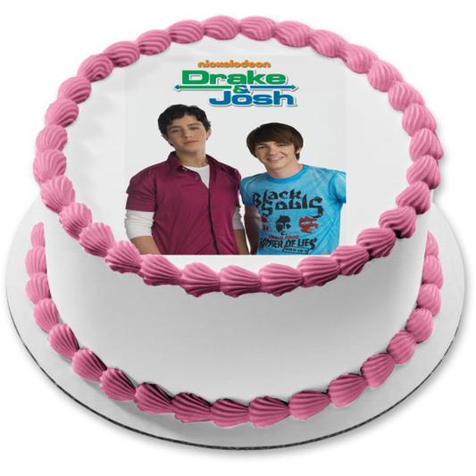 Nickelodeon Drake y Josh TV Show Imagen comestible para decoración de tartas ABPID53254 