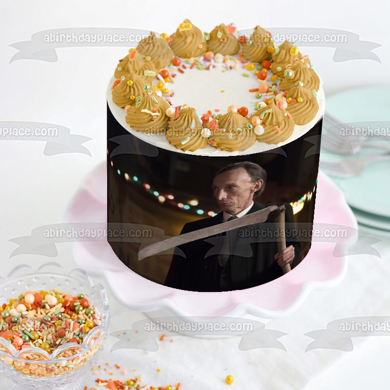 Death Supernatural Julian Richings TV Show the Pale Horseman Edible Cake Topper Image ABPID53288