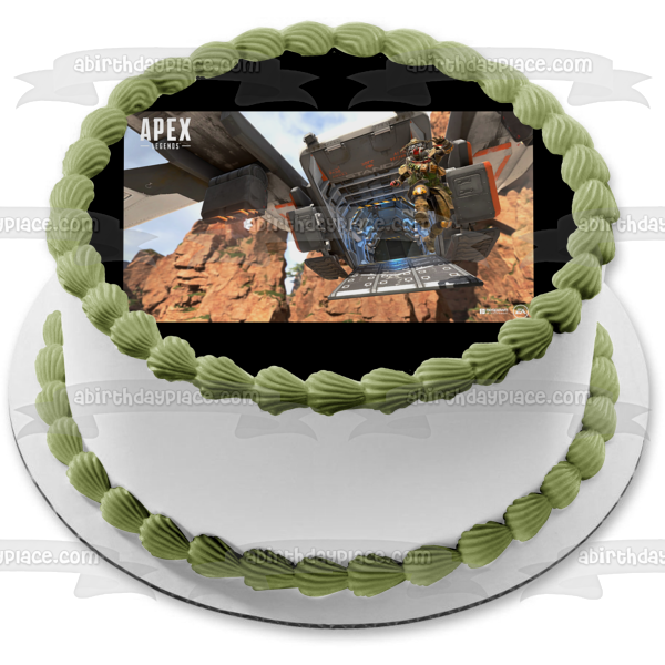 Apex Legends Bloodhound Edible Cake Topper Image ABPID53459