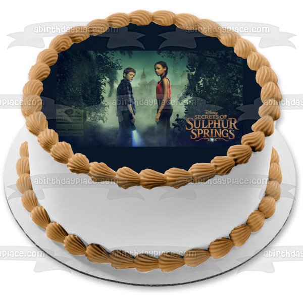 Imagen de decoración comestible para tarta de Disney Secrets of Sulphur Springs ABPID53775 