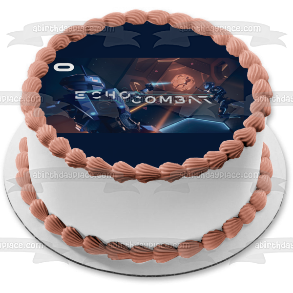 Echo Combat Oculus Rift Vr Gaming Video Game Edible Cake Topper Image ABPID53519