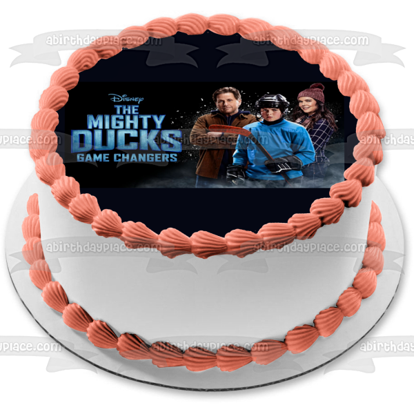 The Mighty Ducks: Game Changer Gordon Alex Evan Imagen comestible para decoración de tarta ABPID53843 