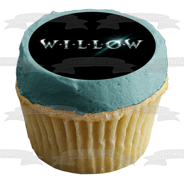 Willow Fantasy TV Show Series Póster Logo Decoración comestible para tarta Imagen ABPID53597 