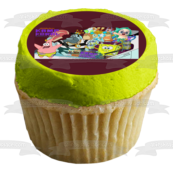 Kamp Koral: SpongeBob’s Under Years Patrick Edible Cake Topper Image ABPID53870