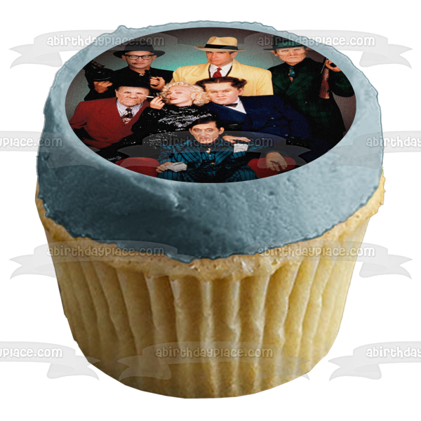 Dick Tracy Live Action Cómic Película Villanos Edible Cake Topper Imagen ABPID53619 