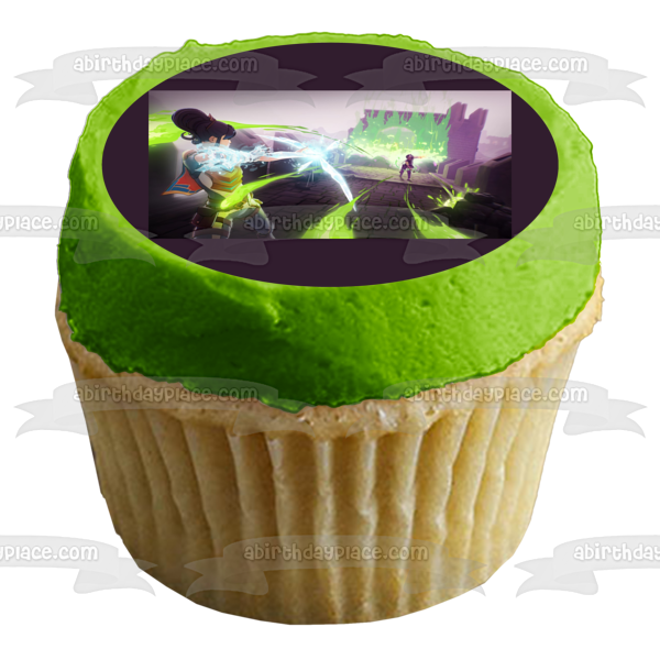 Adorno comestible para tarta Spellbreak Toxic Gauntlet Imagen ABPID53672 