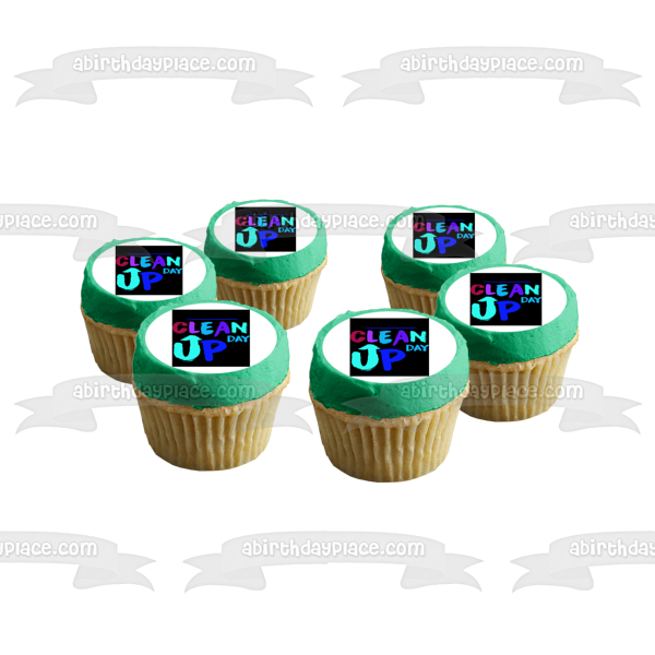 National Clean Up Day Edible Cake Topper Image ABPID54212