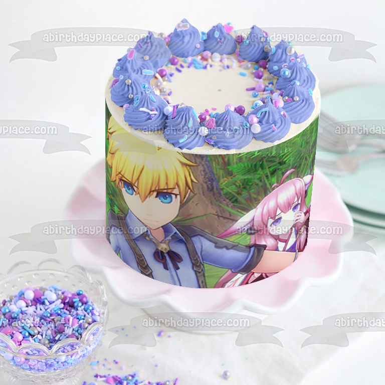 Rune Factory 5 Ares Alice Edible Cake Topper Image ABPID53966