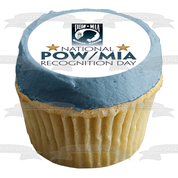 National POW/MIA Recognition Day Edible Cake Topper Image ABPID54226