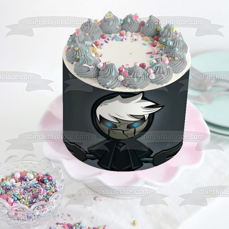 Umbra Blue Fire Edible Cake Topper Image ABPID53971