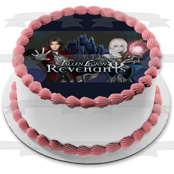 Fallen Legion Revnants Lucien Rowena Edible Cake Topper Image ABPID53998