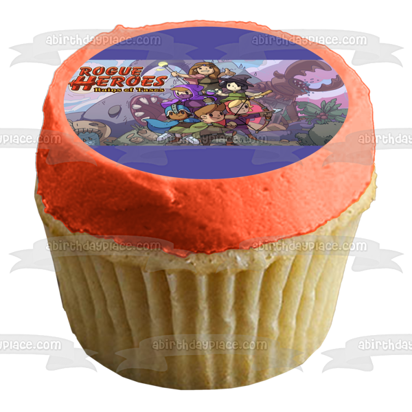 Rogue Heroes: Ruins of Tasos David Paddy Jock Sophia Edible Cake Topper Image ABPID54001