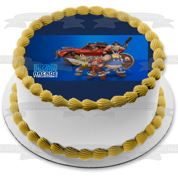 Blizzard Arcade Collection The Lost Vikings Edible Cake Topper Image ABPID54003