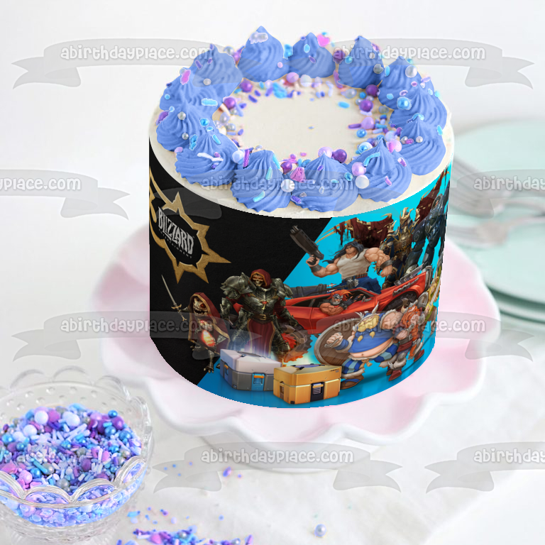 Blizzard Arcade Collection The Lost Vikings Edible Cake Topper Image ABPID54004