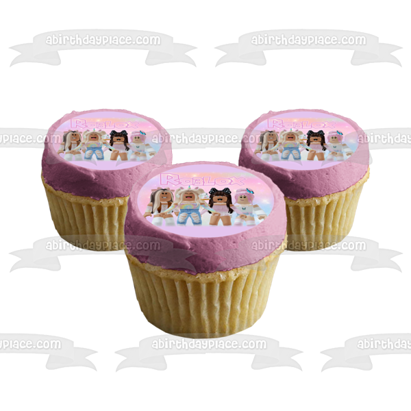 Roblox Girls Unicorn Squad Edible Cake Topper Image ABPID56529