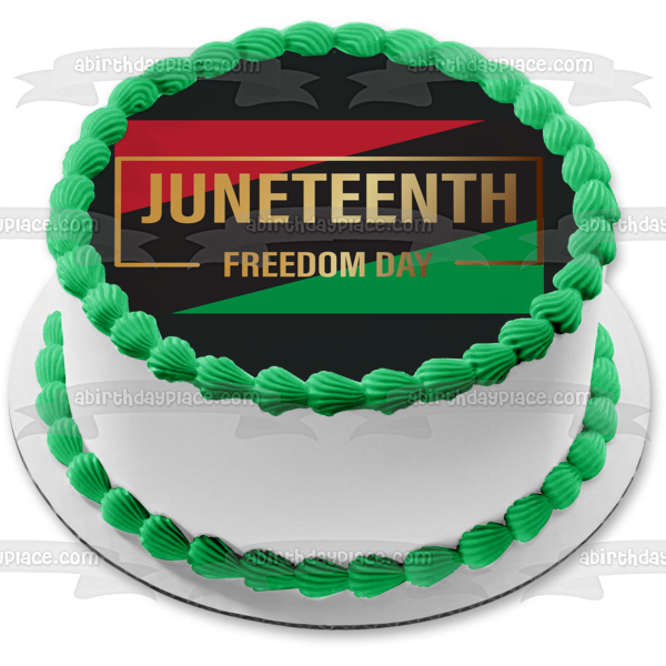 Imagen comestible para decoración de tarta del Día de la Libertad del 16 de junio ABPID54106 