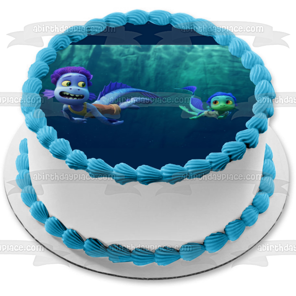 Luca Disney Pixar Daniela Paguro Edible Cake Topper Image ABPID54114