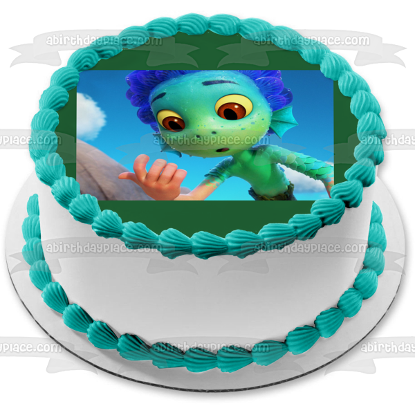 Imagen comestible para decoración de tarta de Luca Disney Pixar ABPID54116 