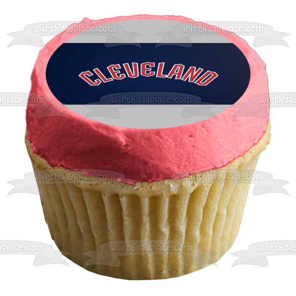 Cleveland Guardians Edible Cake Topper Image ABPID54366