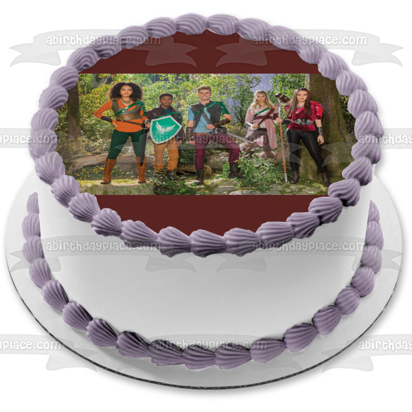 Knight Squad Ciara Arc Sage Buttercup Warwick Prudence Edible Cake Topper Image ABPID54374