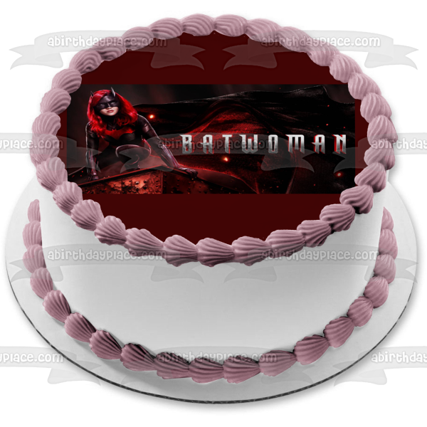 Imagen de decoración comestible para tarta de Batwoman DC Comics ABPID54406 