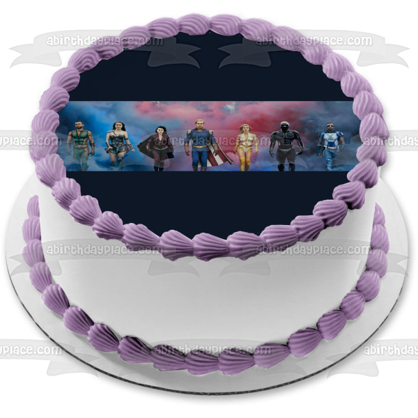 The Boys Billy Hughie Annie Homelander Kimiko Edible Cake Topper Image ABPID54408