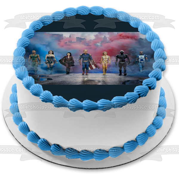 The Boys Billy Hughie Annie Homelander Kimiko Edible Cake Topper Image ABPID54409