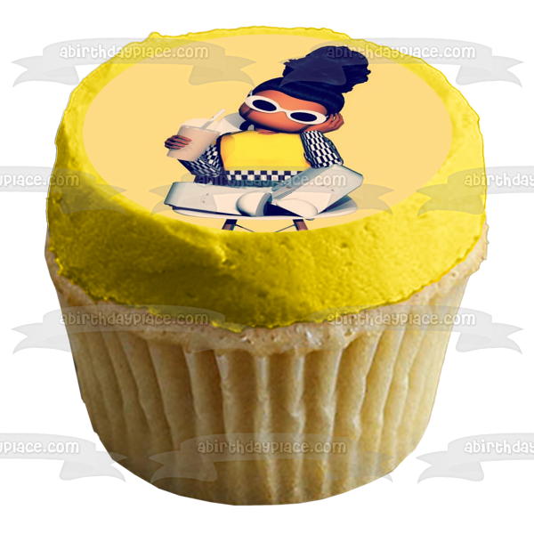 Imagen de adorno comestible para pastel Roblox Girls Coffee-Tude ABPID56519 