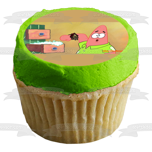 The Patrick Star Show Edible Cake Topper Image ABPID54503