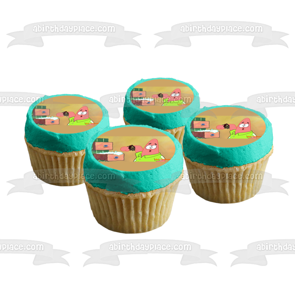 Imagen comestible para decoración de tarta de The Patrick Star Show ABPID54503 