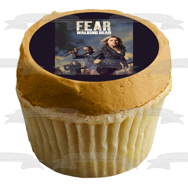 Fear the Walking Dead Morgan Alicia Madison Edible Cake Topper Image ABPID54456