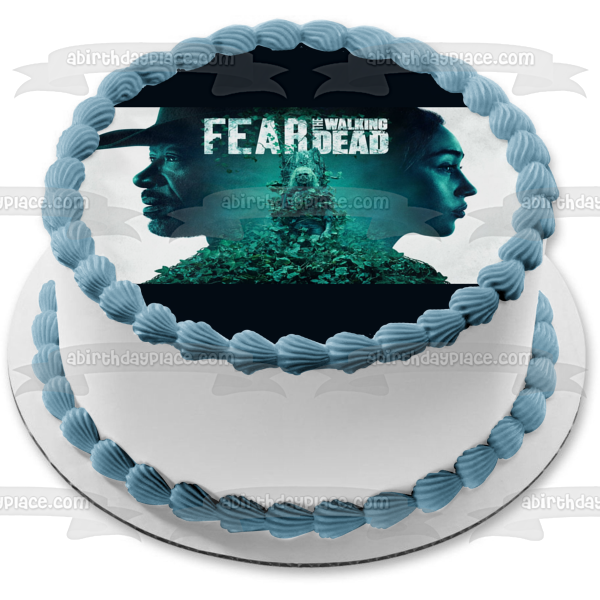 Fear the Walking Dead Alicia Morgan Zombie Edible Cake Topper Image ABPID54457