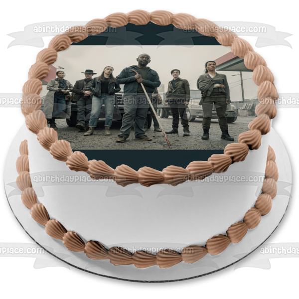 Fear the Walking Dead Morgan Alicia Al John Imagen comestible para decoración de tarta ABPID54462 