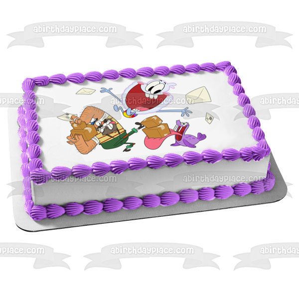 Imagen de decoración comestible para tarta de Middlemost Post Parker J. Cloud Russel Angus Shackleton ABPID54522 