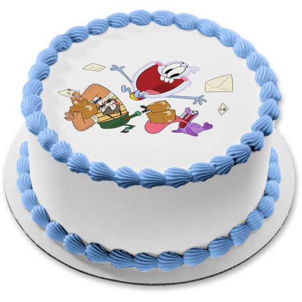 Imagen de decoración comestible para tarta de Middlemost Post Parker J. Cloud Russel Angus Shackleton ABPID54522 