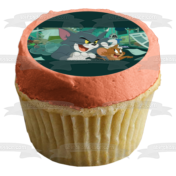 Tom y Jerry en Nueva York Imagen comestible para decoración de tarta ABPID54525 